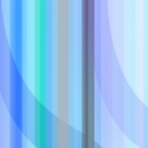 Generate an abstract image with vertical stripes of various colors including blue, green, gray, and purple, using a DSLR camera at f/8 aperture, ISO 100, 1/125 shutter speed, in portrait view.