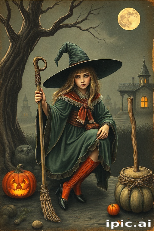vintage witch images