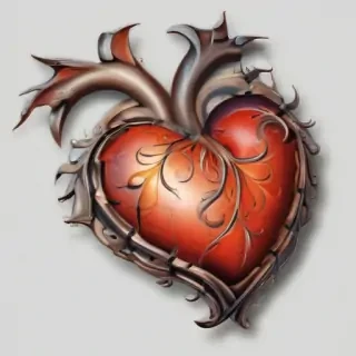 heart tattoo png