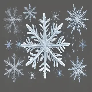 snow flakes png