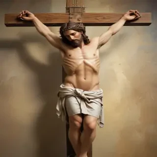 jesus on the cross picture