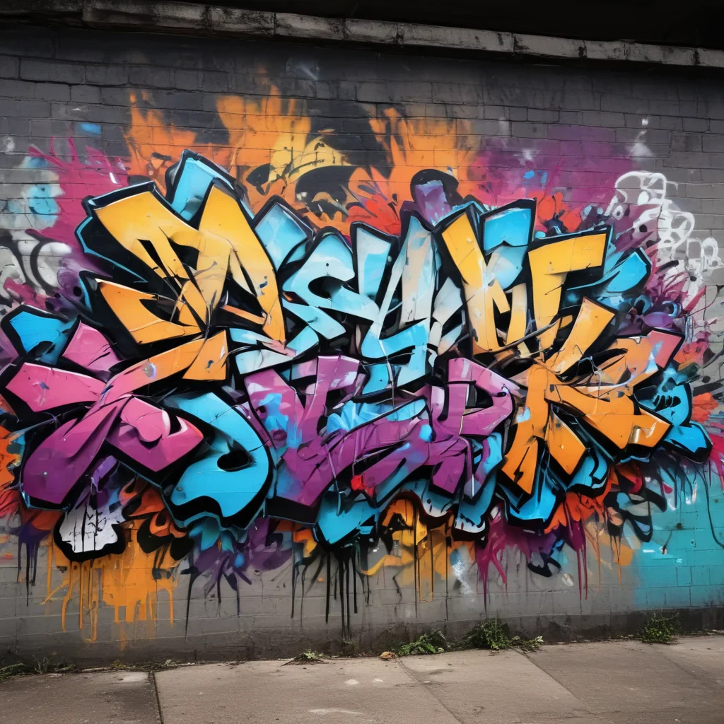 graffiti art background