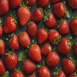 strawberry background aesthetic