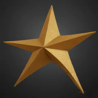 glitter star png