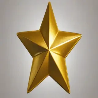 golden star png
