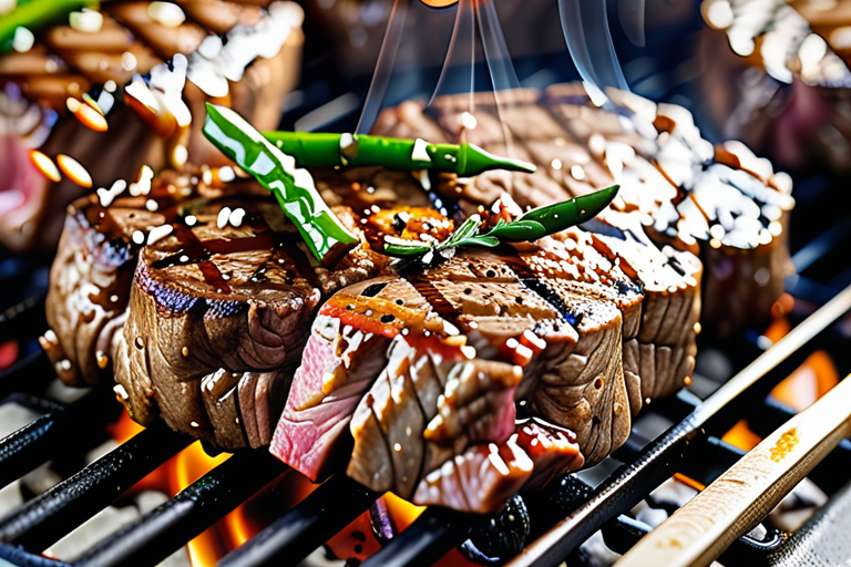 beef cube steak on grill