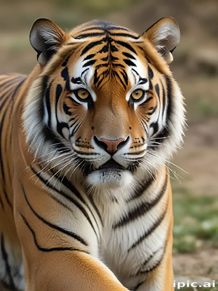 transparent tiger