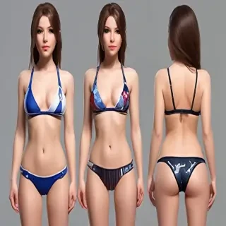 ai girls bikini