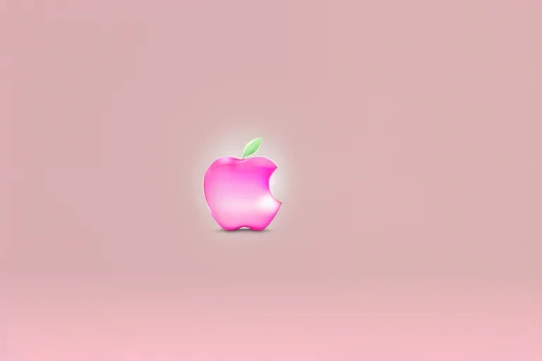 pink apple wallpaper