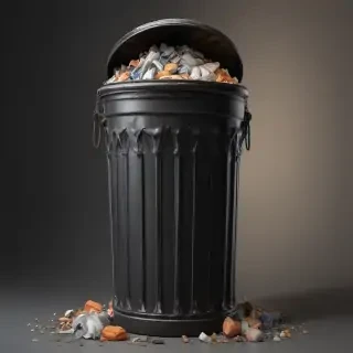 png trash can