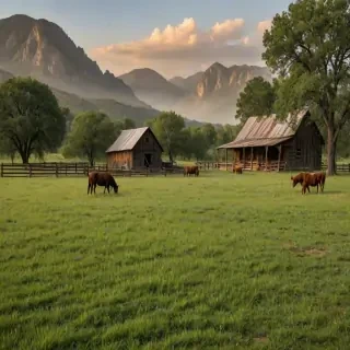 ranch background