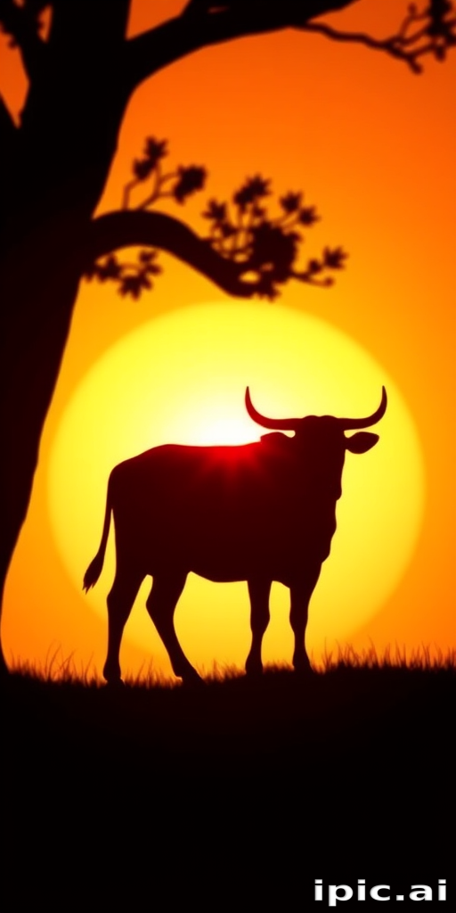 cow silhouette