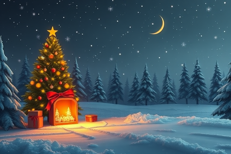 simple christmas wallpaper