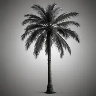 palm tree transparent background