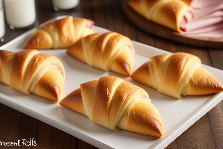 crescent rolls ham and cheese