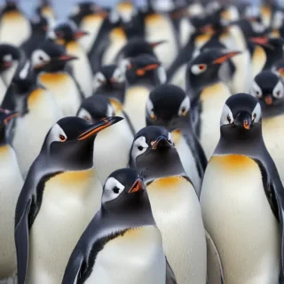 penguins background