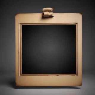 polaroid photo frame png