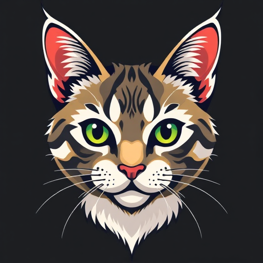 cat head png