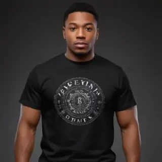 black tee png