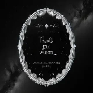 thank you in black and white