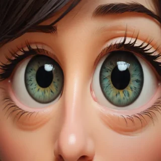 cartoon eyes