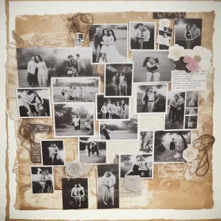 scrap book background