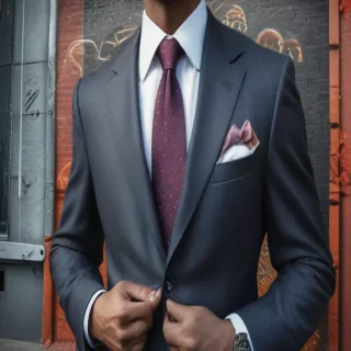 suit and tie