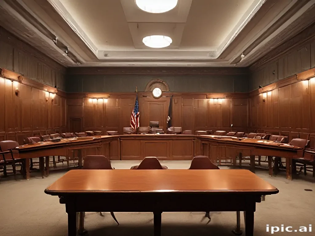 court room background