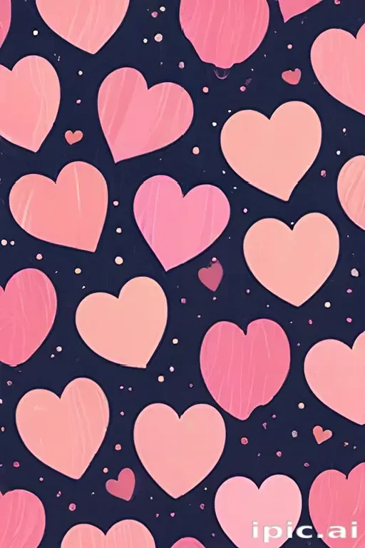 cute heart background