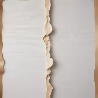 aesthetic ripped paper png