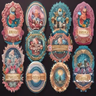 clipart of stickers