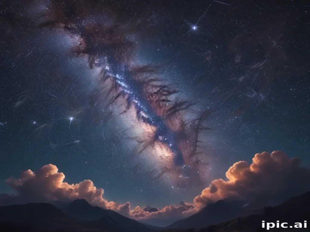 starry background aesthetic