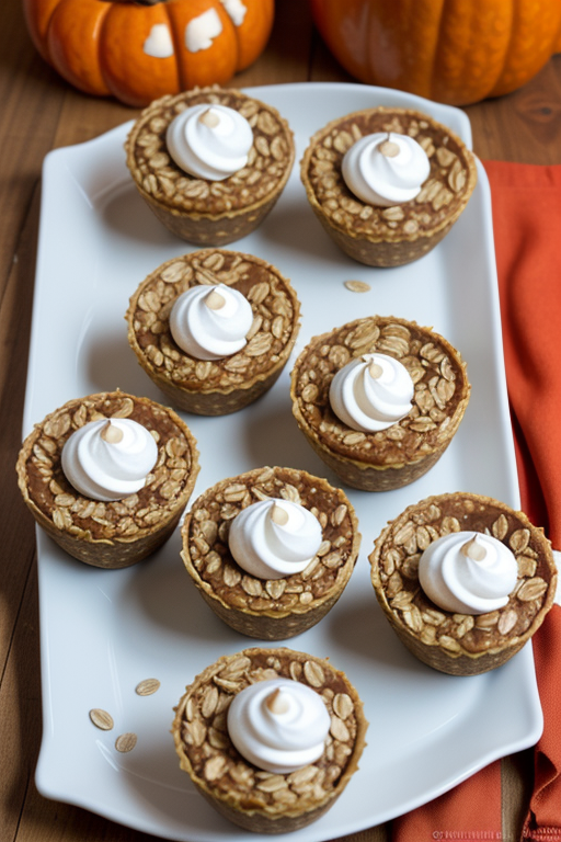 no bake pumpkin oatmeal cups
