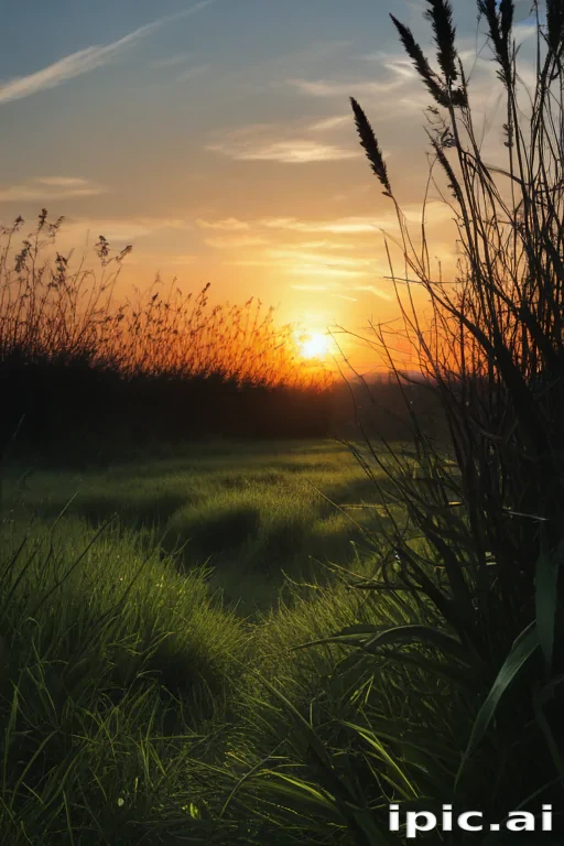 grass silhouette