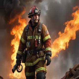 wallpaper fireman
