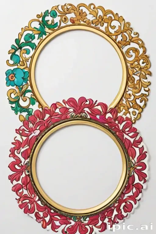 circle frame clipart