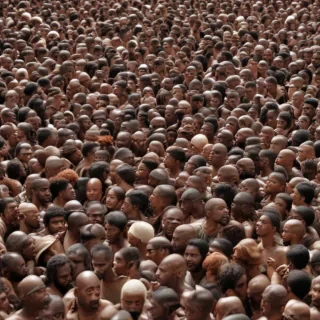 crowded png