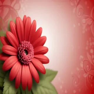 red flower background