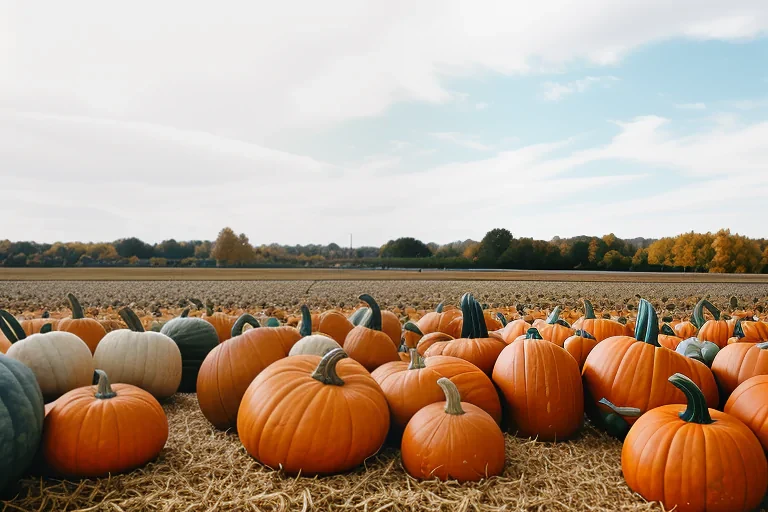 pumpkin patch aesthetic