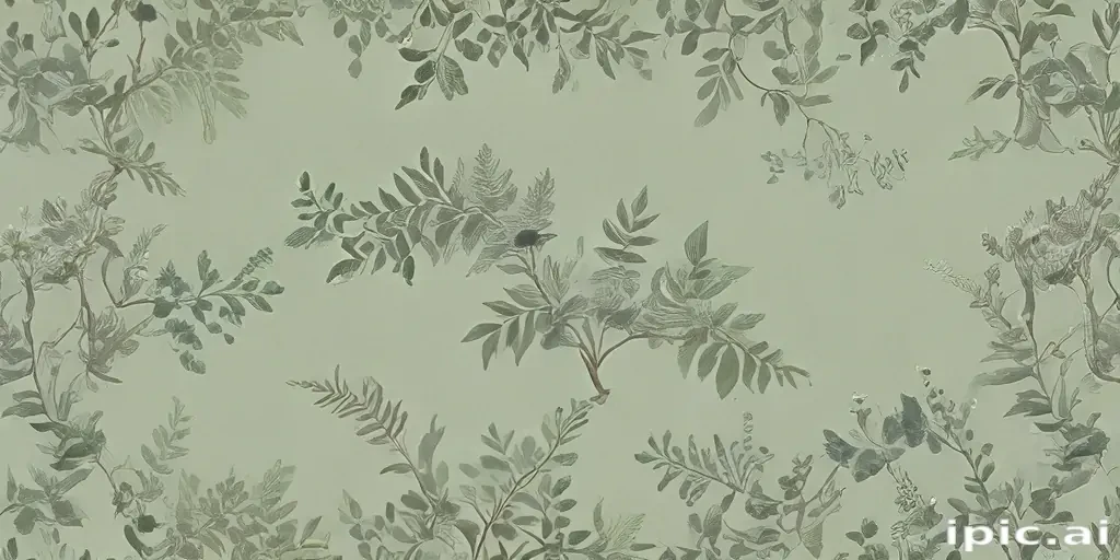 wallpaper aesthetic sage green