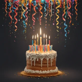 happy birthday transparent background