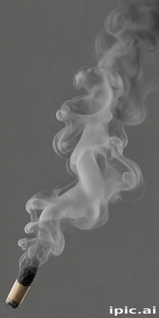 smoke no background
