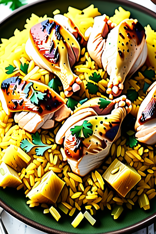 chicken and yellow rice recipe