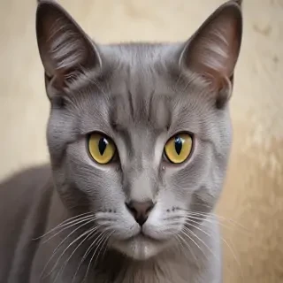 grey cat
