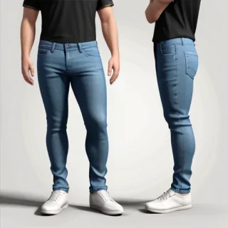 jeans mockup