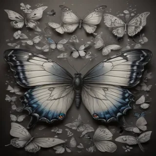 buttefly drawing