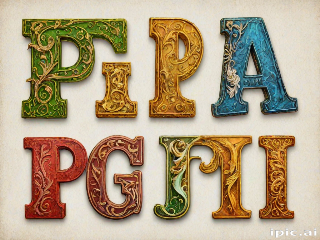 png alphabet letters