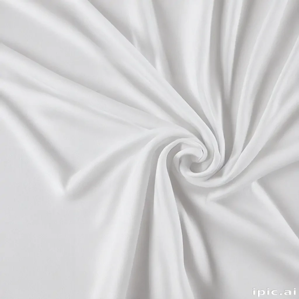 white fabric background
