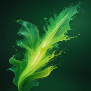 green background aesthetic