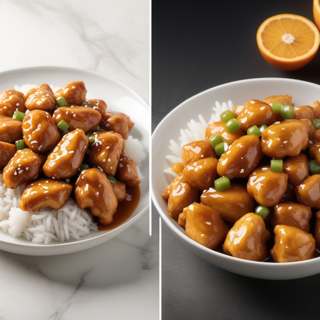 orange chicken vs sweet and sour chicken